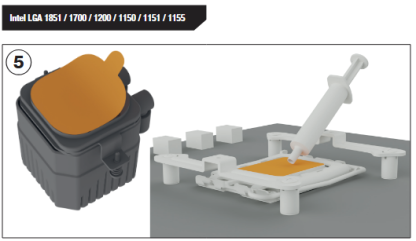 Be Quiet! Light Loop 240mm ARGB Liquid CPU Cooler, 2x Light Wings LX PWM Fans, ARGB Cooling Block, ARGB-PWM-Hub, White