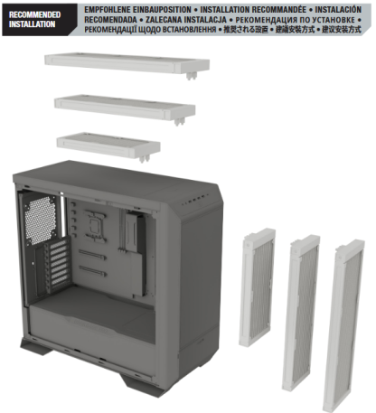 Be Quiet! Silent Loop 3 240mm ARGB Liquid CPU Cooler, 3-Chamber Pump, Large Fin Area, Silent Wings 4 PWM Fans, Black