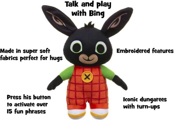 Bing and Friends Talking Bing Soft Toy