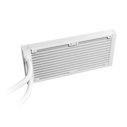 Be Quiet! Light Loop 240mm ARGB Liquid CPU Cooler, 2x Light Wings LX PWM Fans, ARGB Cooling Block, ARGB-PWM-Hub, White