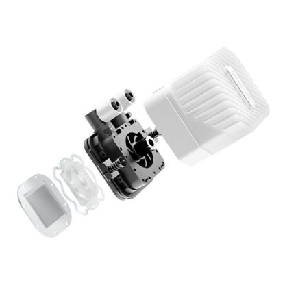 Be Quiet! Light Loop 240mm ARGB Liquid CPU Cooler, 2x Light Wings LX PWM Fans, ARGB Cooling Block, ARGB-PWM-Hub, White
