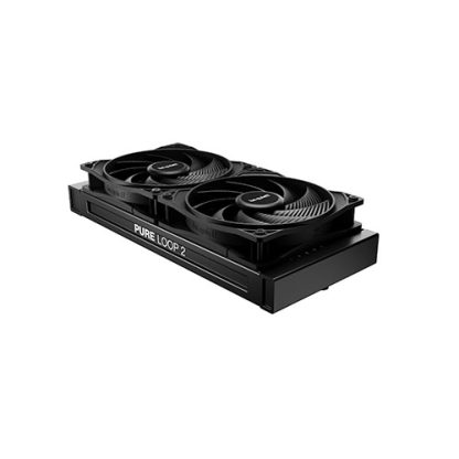 Be Quiet! Pure Loop 2 240mm Liquid CPU Cooler, 2x Pure Wings 3 PWM Fans, ARGB Cooling Block