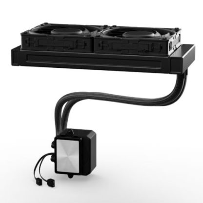 Be Quiet! Silent Loop 3 240mm ARGB Liquid CPU Cooler, 3-Chamber Pump, Large Fin Area, Silent Wings 4 PWM Fans, Black