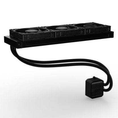 Be Quiet! Silent Loop 3 420mm ARGB Liquid CPU Cooler, 3-Chamber Pump, Large Fin Area, Silent Wings 4 PWM Fans, Black
