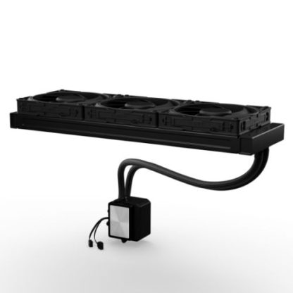 Be Quiet! Silent Loop 3 420mm ARGB Liquid CPU Cooler, 3-Chamber Pump, Large Fin Area, Silent Wings 4 PWM Fans, Black